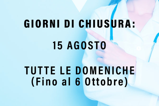 Giorni di chiusura